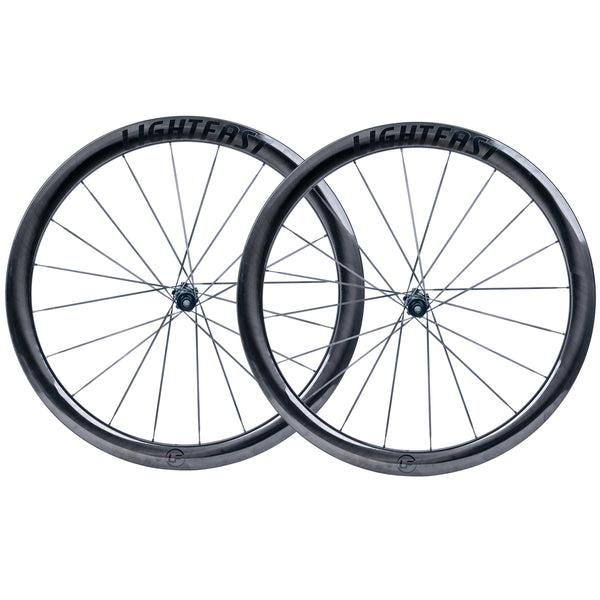 LIGHTFAST ULTRA LIGHT CARBON SPOKE WHEELSET-CSA DISC BRAKE